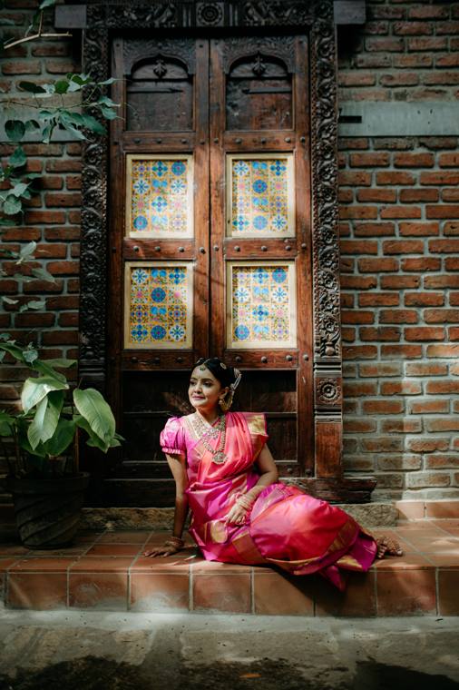 A moment from the Amrita & Karthik wedding