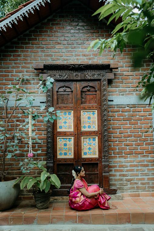 A moment from the Amrita & Karthik wedding