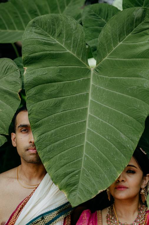 A moment from the Amrita & Karthik wedding