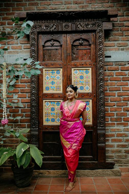 A moment from the Amrita & Karthik wedding