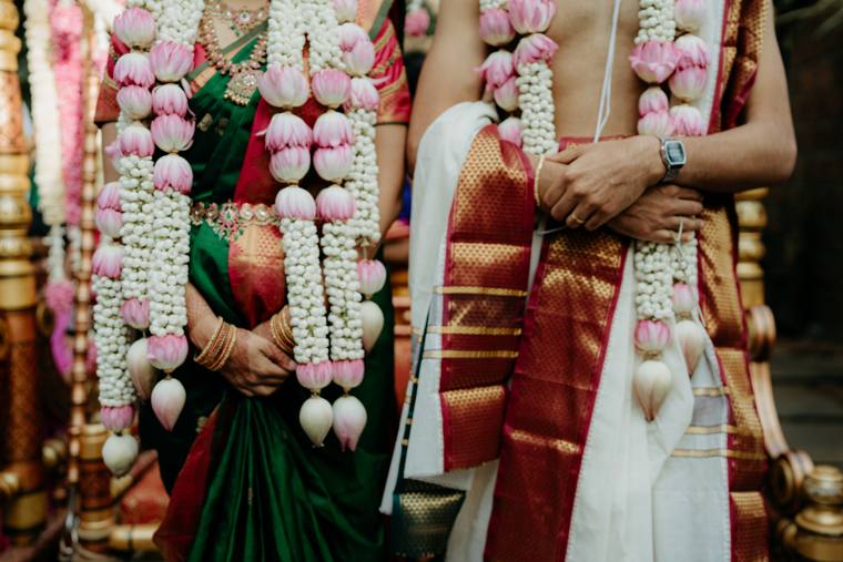 A moment from the Amrita & Karthik wedding