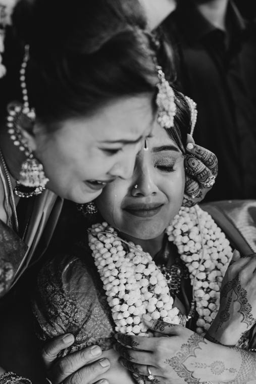 A moment from the Amrita & Karthik wedding