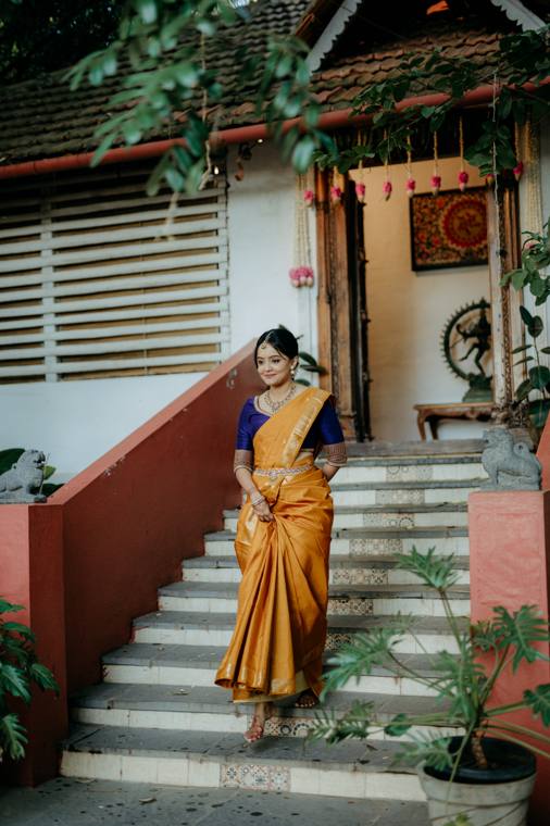 A moment from the Amrita & Karthik wedding