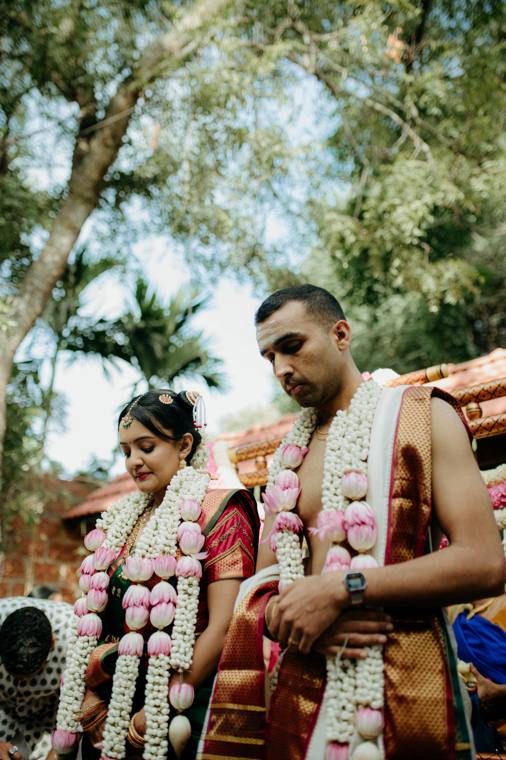 A moment from the Amrita & Karthik wedding
