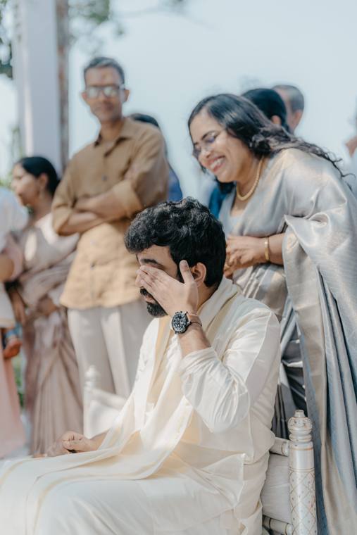 A moment from the Hemin & Mounica wedding