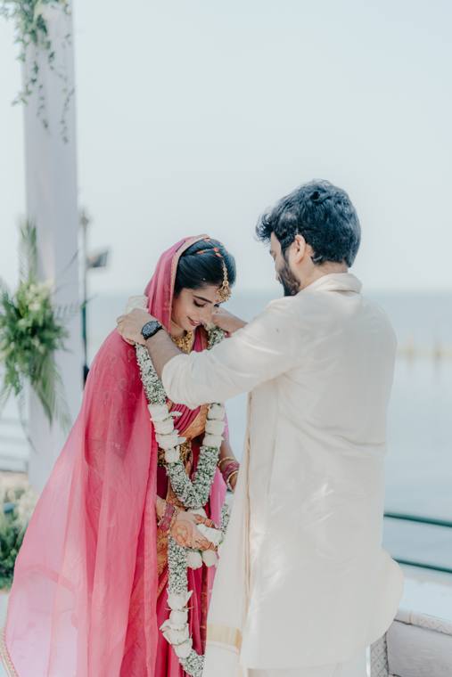 A moment from the Hemin & Mounica wedding