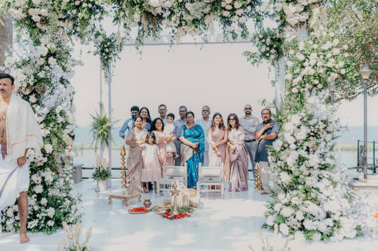 A moment from the Hemin & Mounica wedding