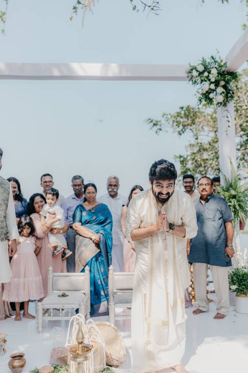 A moment from the Hemin & Mounica wedding