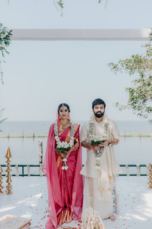 A moment from the Hemin & Mounica wedding