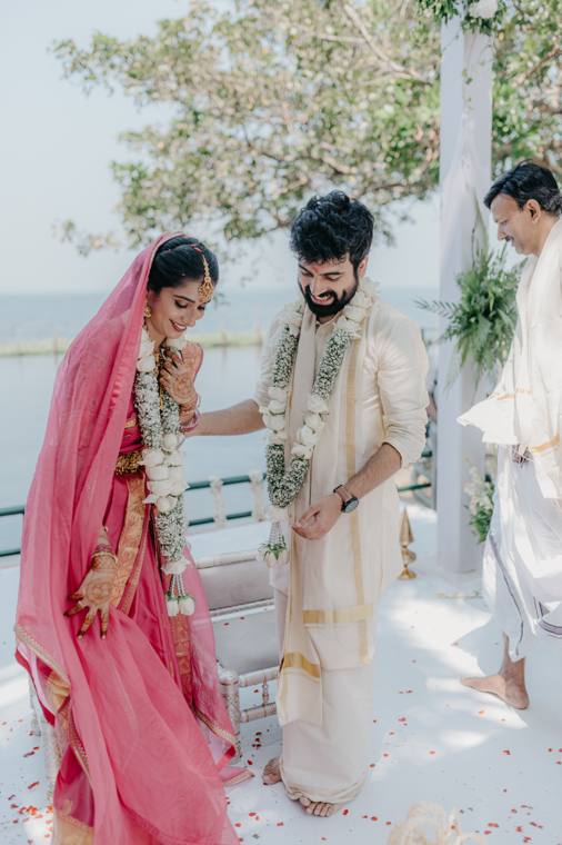 A moment from the Hemin & Mounica wedding