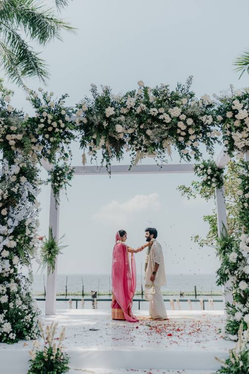 A moment from the Hemin & Mounica wedding