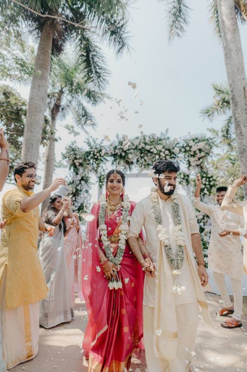 A moment from the Hemin & Mounica wedding