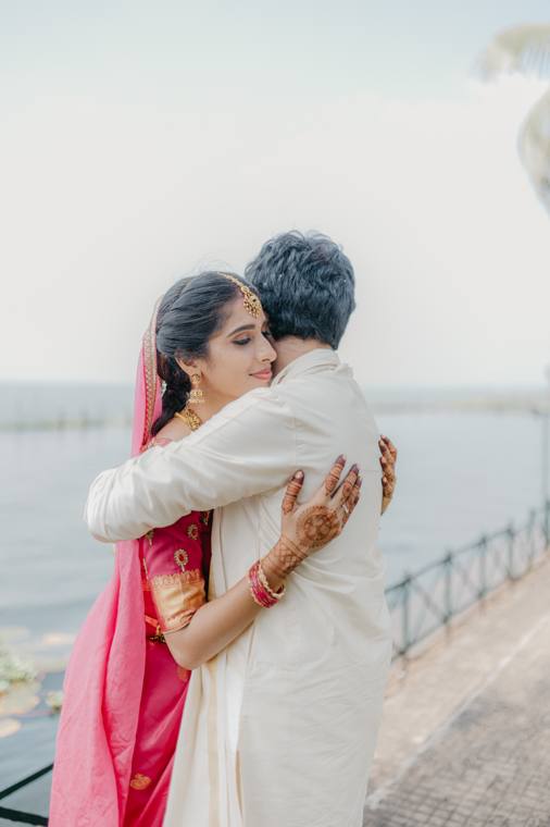 A moment from the Hemin & Mounica wedding