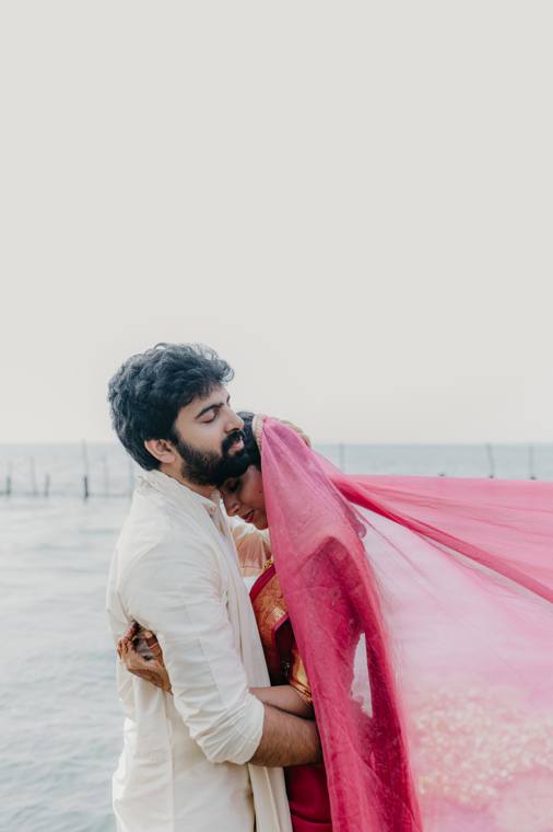 A moment from the Hemin & Mounica wedding