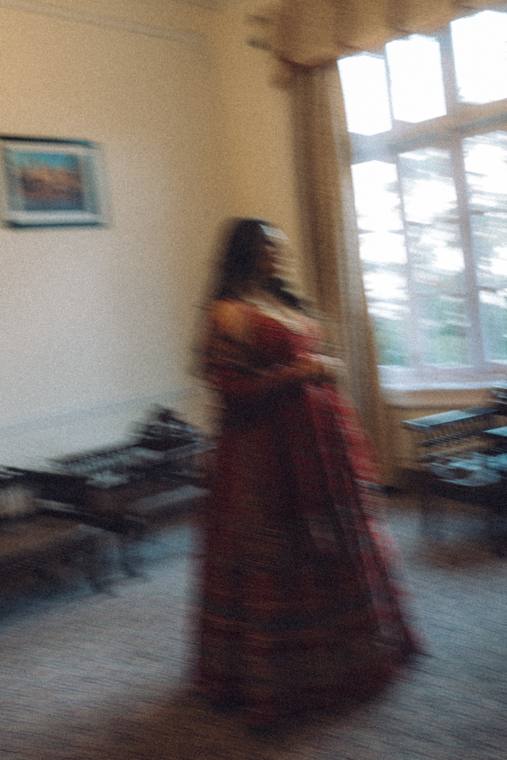 A moment from the Malvi & Chandrakant wedding