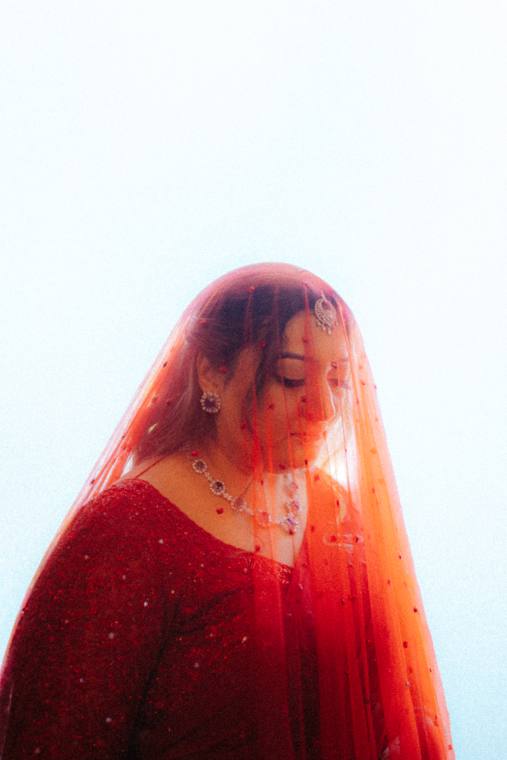 A moment from the Malvi & Chandrakant wedding
