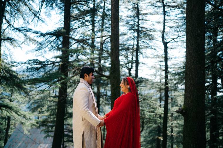 A moment from the Malvi & Chandrakant wedding