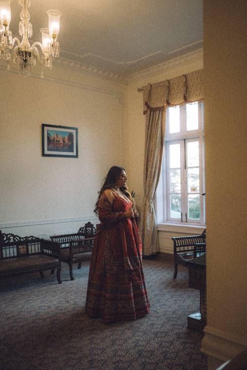 A moment from the Malvi & Chandrakant wedding