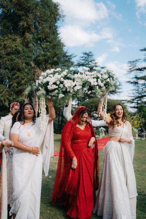A moment from the Malvi & Chandrakant wedding