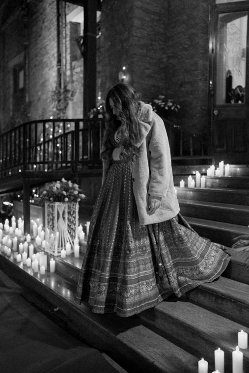 A moment from the Malvi & Chandrakant wedding
