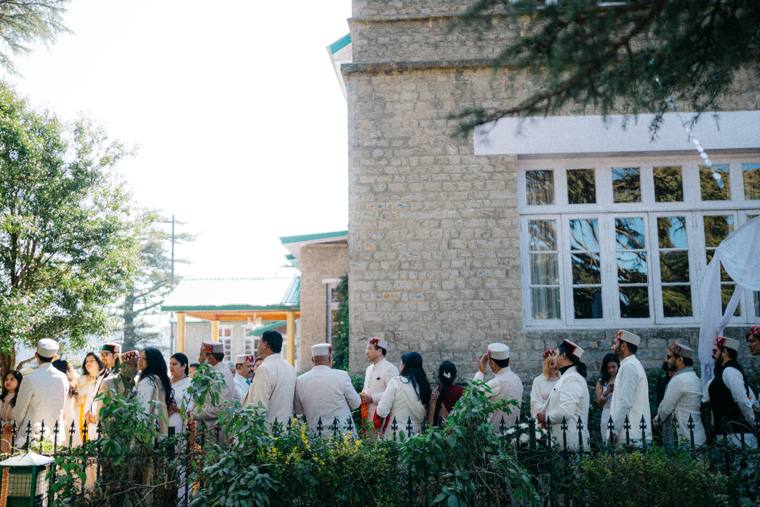 A moment from the Malvi & Chandrakant wedding