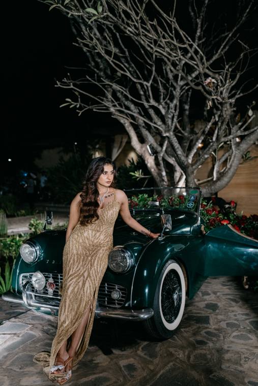 A moment from the Nikhil & Harshitha wedding