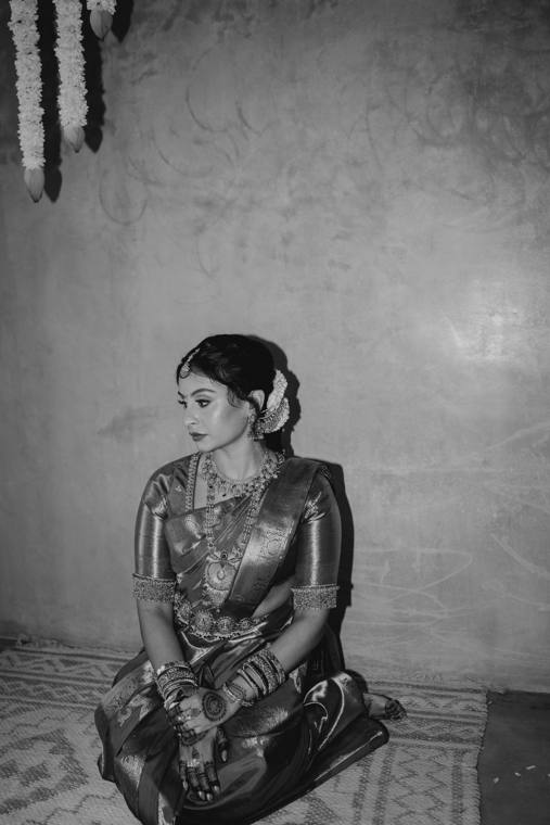 A moment from the Nikhil & Harshitha wedding