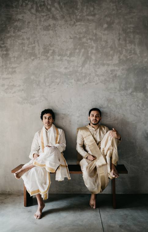 A moment from the Nikhil & Harshitha wedding