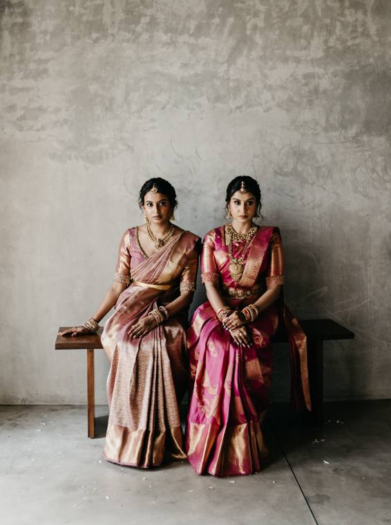 A moment from the Nikhil & Harshitha wedding