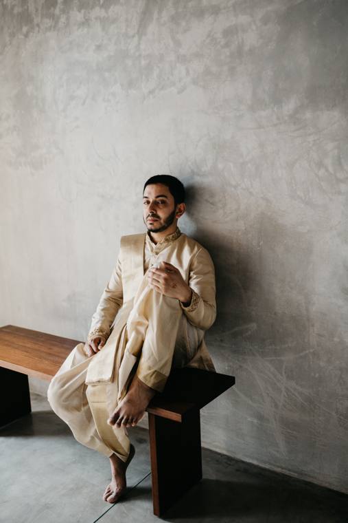A moment from the Nikhil & Harshitha wedding