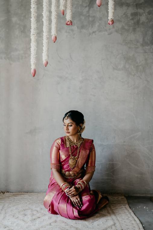 A moment from the Nikhil & Harshitha wedding