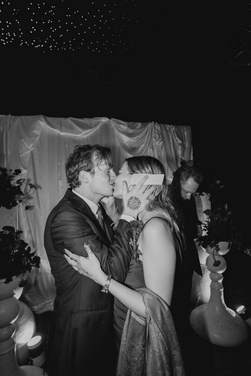 A moment from the Nikhil & Harshitha wedding