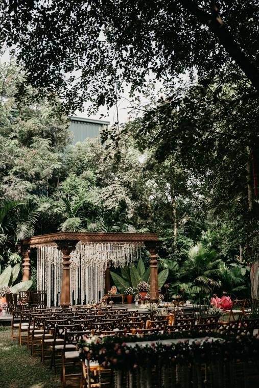 A moment from the Nikhil & Harshitha wedding
