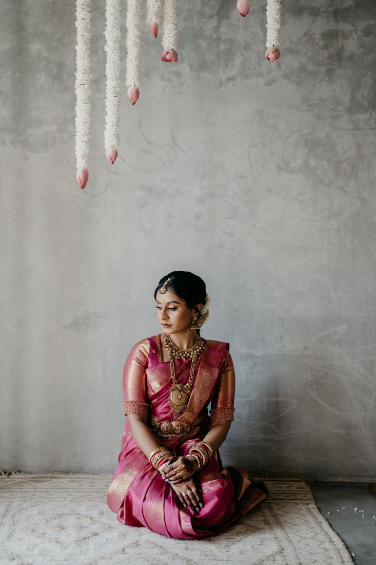 A frame from the Nikhil & Harshitha wedding