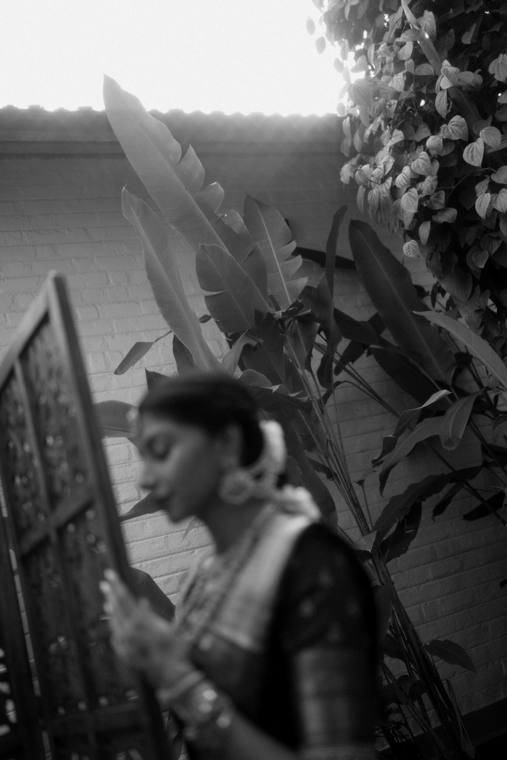 A moment from the Revathi & Bharat wedding