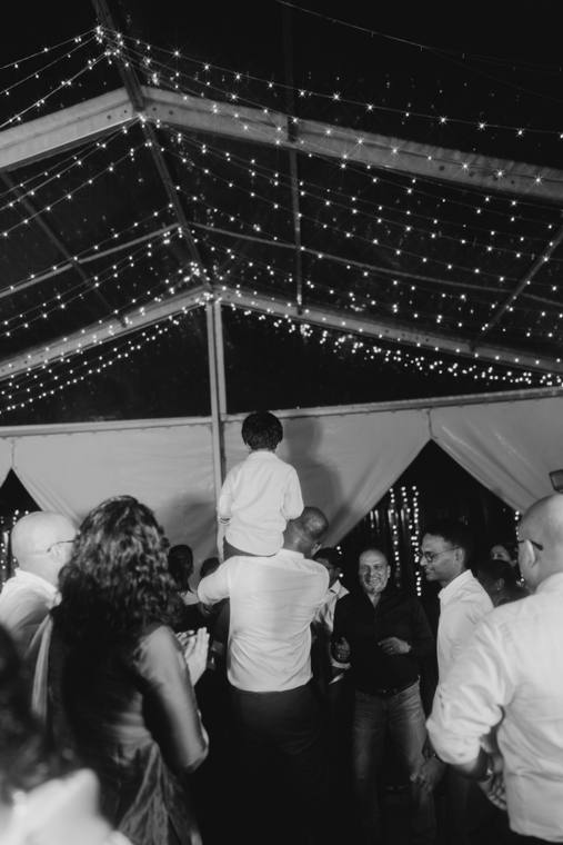 A moment from the Revathi & Bharat wedding